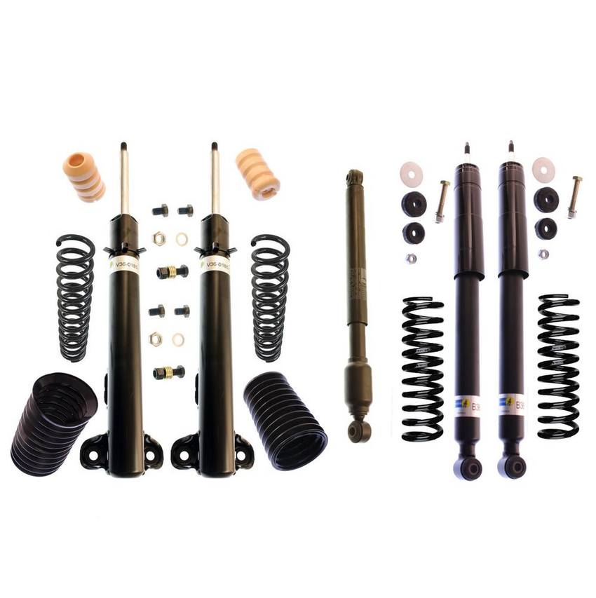 Mercedes Suspension Strut and Shock Absorber Assembly Kit Front and